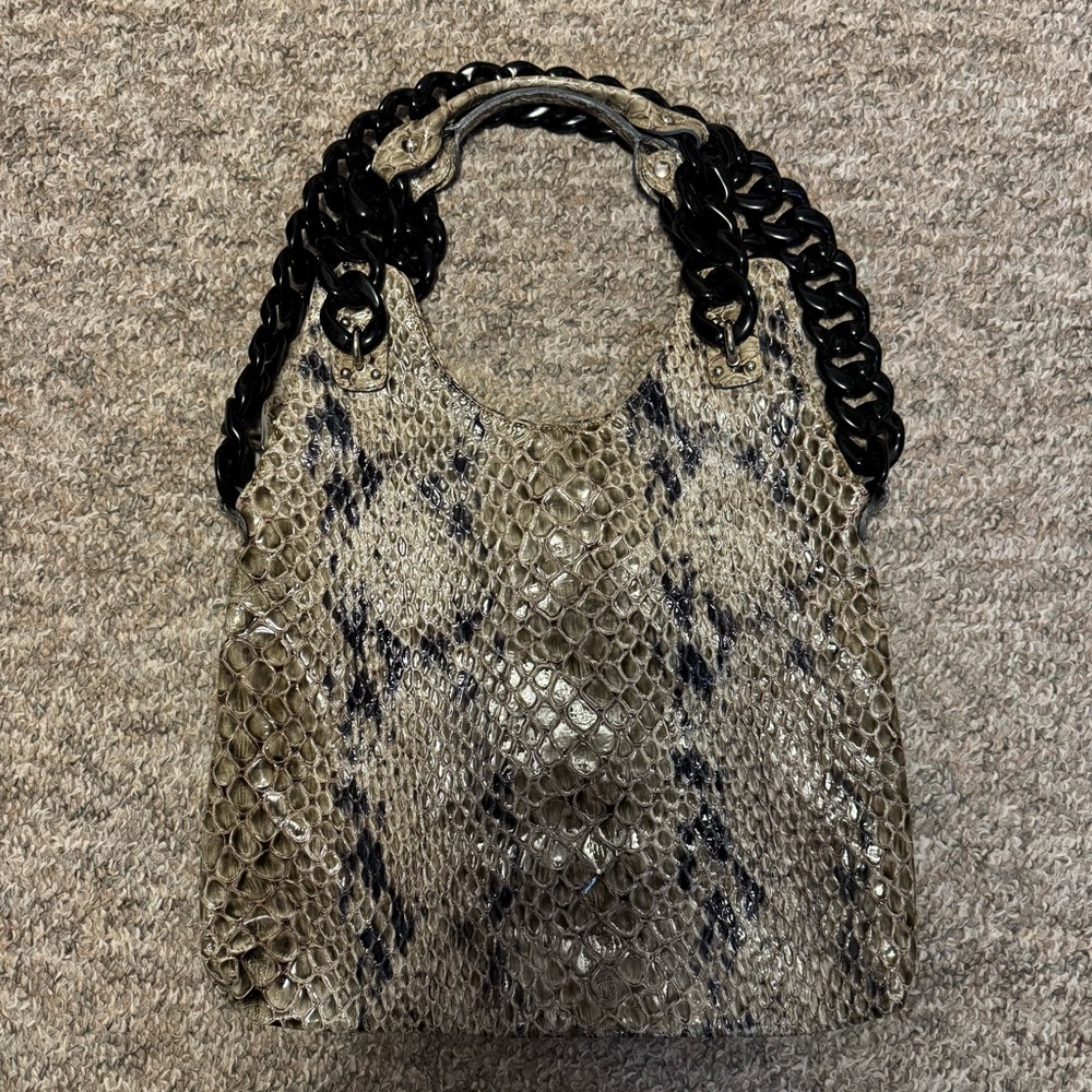 Aleanto Collezioni Made In Italy Python Snakeskin… - image 3